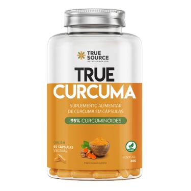 Imagem de Cúrcuma 500mg True Source 60 Cápsulas