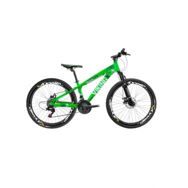 Imagem de Bicicleta Viking Aro 26 Câmbio Importado 21v Vmaxx Verde Neon