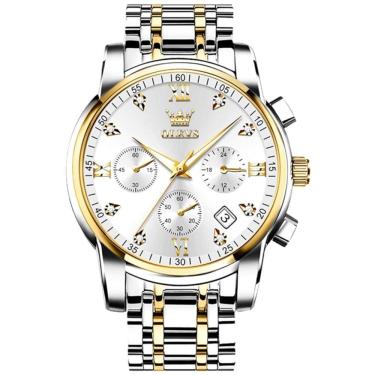 Imagem de Relógio De Pulso Masculino Pulseira Inox