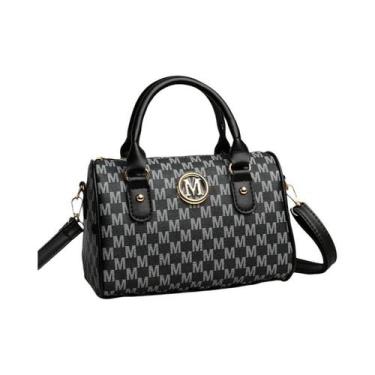 Imagem de Bolsa Transversal Pequena Dourada Feminina Em material sintético Para 