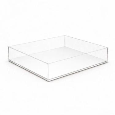 Imagem de Caixa Expositora para Bíblia, Álbum, ou Livros em Acrílico 35x35x10cm 