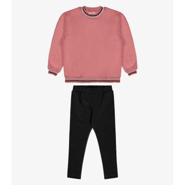 Imagem de Conjunto de Blusão Com Legging Trick Nick Rosa-Feminino