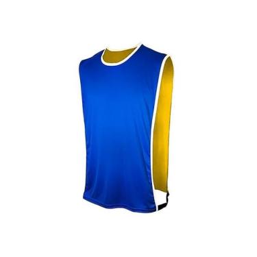 Imagem de Colete fut.treino dryfit dp az/am garra - Zul
