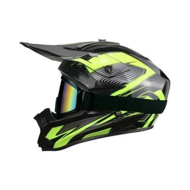Imagem de Capacete De Motocross Unissex Para Adultos E Crianças, Certificado DOT