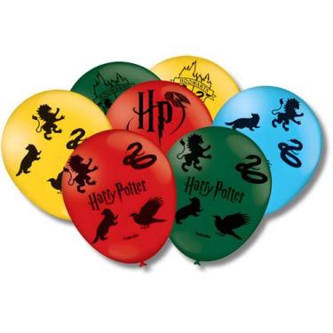 Imagem de Balão Bexiga Temática Harry Potter Festa de Aniversário 25un - Festcol