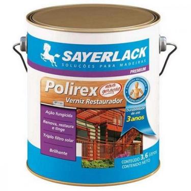 Imagem de Verniz Sayerlack Polirex Imbuia Galao 3,6 Litros - RENNER