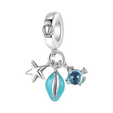 Imagem de Pingentes De Prata Esterlina 925 Com Temática De Tartaruga Do Oceano, 