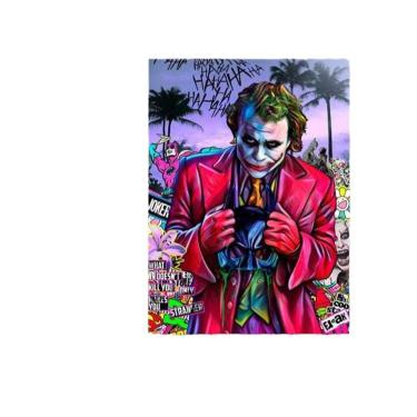 Imagem de Pintura de arte de parede em tela Joker Picture 40x60cm Modern