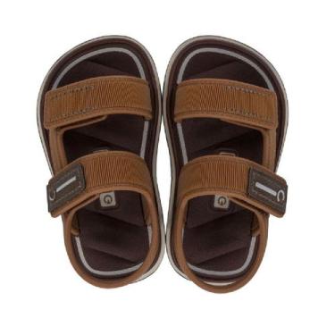 Imagem de Sandália Infantil Malaga Sport Cartago Baby, Bege, Bege, Bronze, 17/18