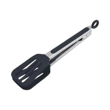 Imagem de Pinça De Silicone Para Churrasco, Utensílio De Cozinha, Espátula De Aç