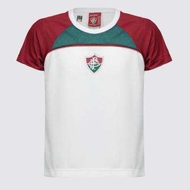 Imagem de Camisa Fluminense Timbre Infantil Branca - Braziline, 6 ANOS