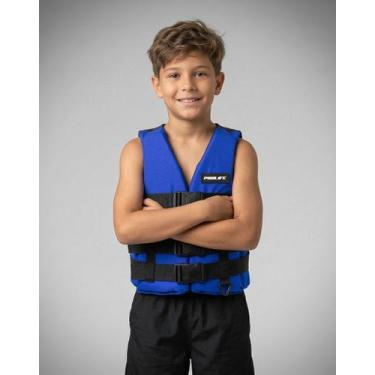 Imagem de Colete Flutuador Simetria Infantil - Prolife, Azul, P (Até 50Kg)