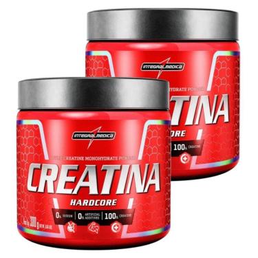 Imagem de Kit 2x Creatina Monohidratada Hardcore 300g Integralmedica-Unissex