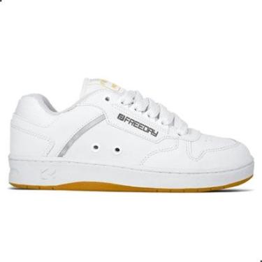 Imagem de Tênis Freeday Unissex Sintético Moment | Branco-Unissex