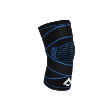 Imagem de Joelheira de Compressão Sense com Faixa Tecnologia Knit 3D 1 unidade Cor Azul Alasca-Unissex