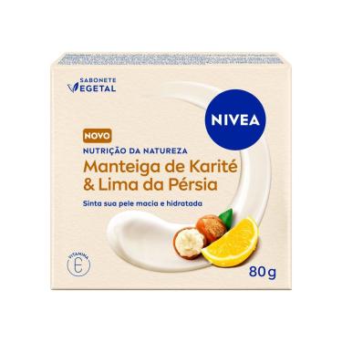 Imagem de NIVEA Sabonete Vegetal Nutrição da Natureza Manteiga de Karité & Lima Da Pérsia 80g