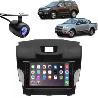 Imagem de Central Multimídia Automotiva 2 Din MP5 Player 7 Polegadas com USB Bluetooth Câmera de...