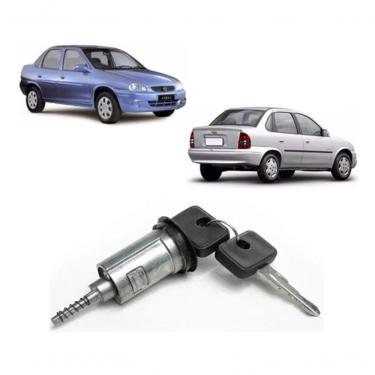 Imagem de Cilindro de Ignição para Coluna de Direção Classic 1994 a 2010 [F103] Compatível com Corsa Ipanema Kadett Monza