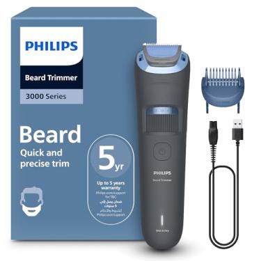 Imagem de PHILIPS Aparador de Barba auto afiável, 20 opções de corte, Bivolt - BT3617/15