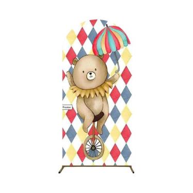 Imagem de Fundo De Arco De Desenho Animado Em Tecido Elástico Para Acessórios De