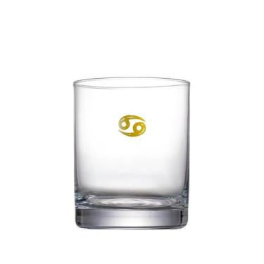 Imagem de Copo baixo Zodiac em cristal 280ml cancer -Bohemia - Crystal Bohemia, 