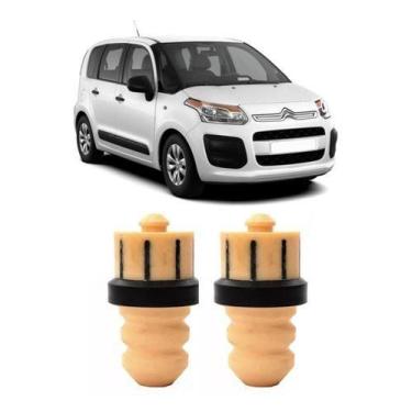 Imagem de Kit Batente Amortecedor Traseiro C3 Picasso 2012 2013 2014 - QualyKits