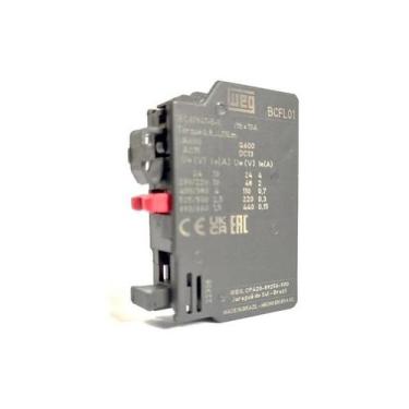 Imagem de Bloco De Contato Frontal 1nf Bcfl-01 Para Contator Cwl Weg