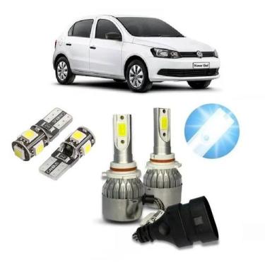 Imagem de Super led  volkswagen gol g5 foco simples 09 10 11 a 14 15 - TECH ONE