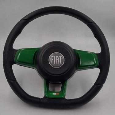Imagem de Volante Esportivo Punto 2007 2008 2009 2010 2011 2012 Verde - Fiat
