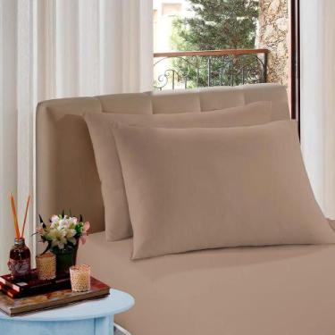Imagem de Lençol Casal C/ Elástico 100% Algodão 1,38m X 1,88m X 30cm - Vivaldi, 
