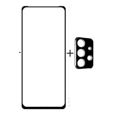 Imagem de Pelicula 3d Vidro + Película Camera 3d Para Galaxy A73 5g - Universo