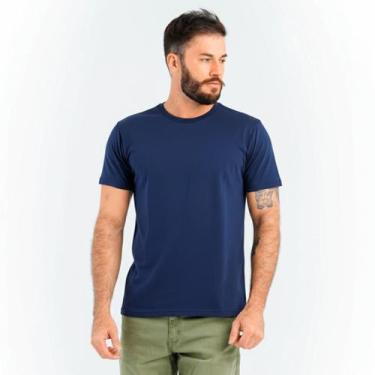 Imagem de Camiseta Masculina Maro Gola Careca Básica, Azul escuro, M
