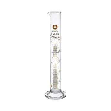 Imagem de Conjunto De Cilindros De Medição De Laboratório 5ml-500ml Em Vidro Gro