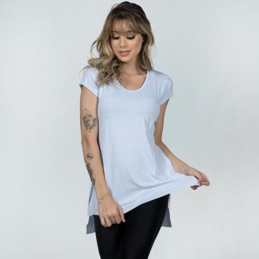Imagem de Blusa Fitness Feminina Sobre Legging Lisa Longa Academia Tapa Bumbum-Feminino