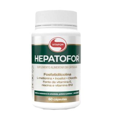 Imagem de Hepatofor Suplemento de Inositol Vitafor 60 caps