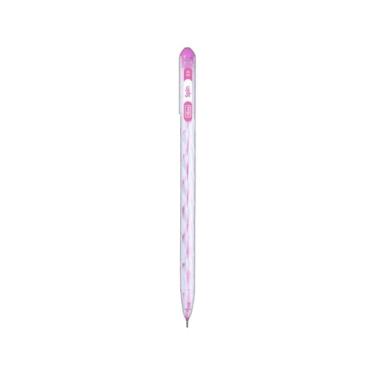 Imagem de Caneta Esferográfica Tilibra Spin 0,5 mm Ponta Fina com Tinta Fluida de Secagem Rápida Rosa