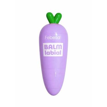 Imagem de Lip Balm Labial Febella Cenourinha Roxa 03 - Febella makeup