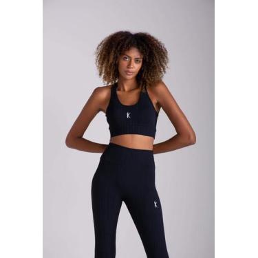 Imagem de Top LARULP Hallstatt Alana Sport - Preto , P