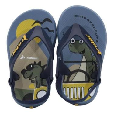Imagem de CHINELO INFANTIL RIDER R1 lll DEDO 12295 - Grendene Rider, Azul, 22
