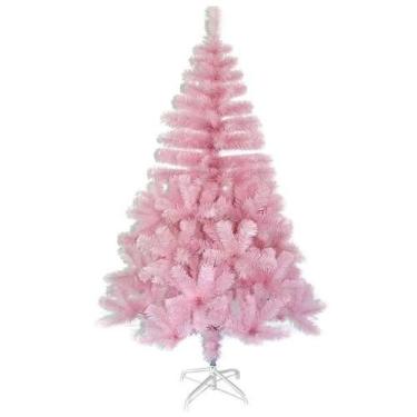 Imagem de Arvore de Natal Rosa 150 cm 320 Galhos Decoração Natalina - RIO MASTER