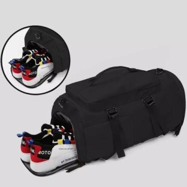 Imagem de Bolsa Multifuncional Para Viagem e Academia - LV Bolsas, Preto