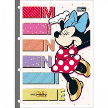 Imagem de Bloco para fichário minnie mouse - Tilibra, MODELO1