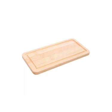 Imagem de Tábua de Corte Hire em Bambu 20x10cm P/ Servir Carnes Aperitivos ou Pe