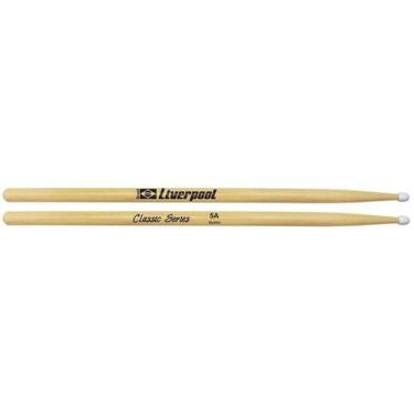 Imagem de Baqueta Liverpool Classic Series Marfim Nylon (Padrão 5A) LL-5AN Ponta