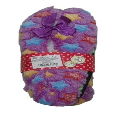 Imagem de Pantufa Sapatilha Inverno Forrada Estrela Antiderrapante - MC PRESENTE