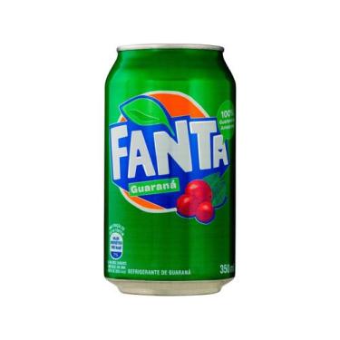 Imagem de Refrigerante Lata Fanta Guaraná 350ml, Guaraná, 350ml