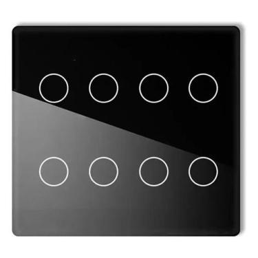 Imagem de Interruptor Inteligente 4x4 E 8 Botões touch Wifi Tuya Smart Lite Mele