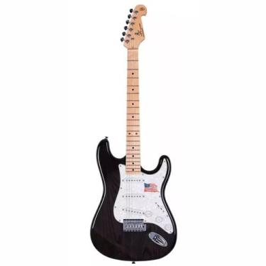 Imagem de Guitarra SX Vintage Swamp Ash Black