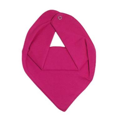 Imagem de Babador Bandana Bebe Botao Ajustavel Rosa Pink - Baby Deluxe