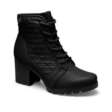 Imagem de Bota Coturno Feminina Dakota Salto Bloco Da942, Almeria preto, 37